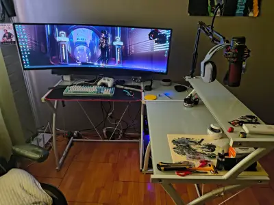SETUP GAMER COMPLETO RTX 3060 + SAMSUNG 49" 144HZ - miniatura 1