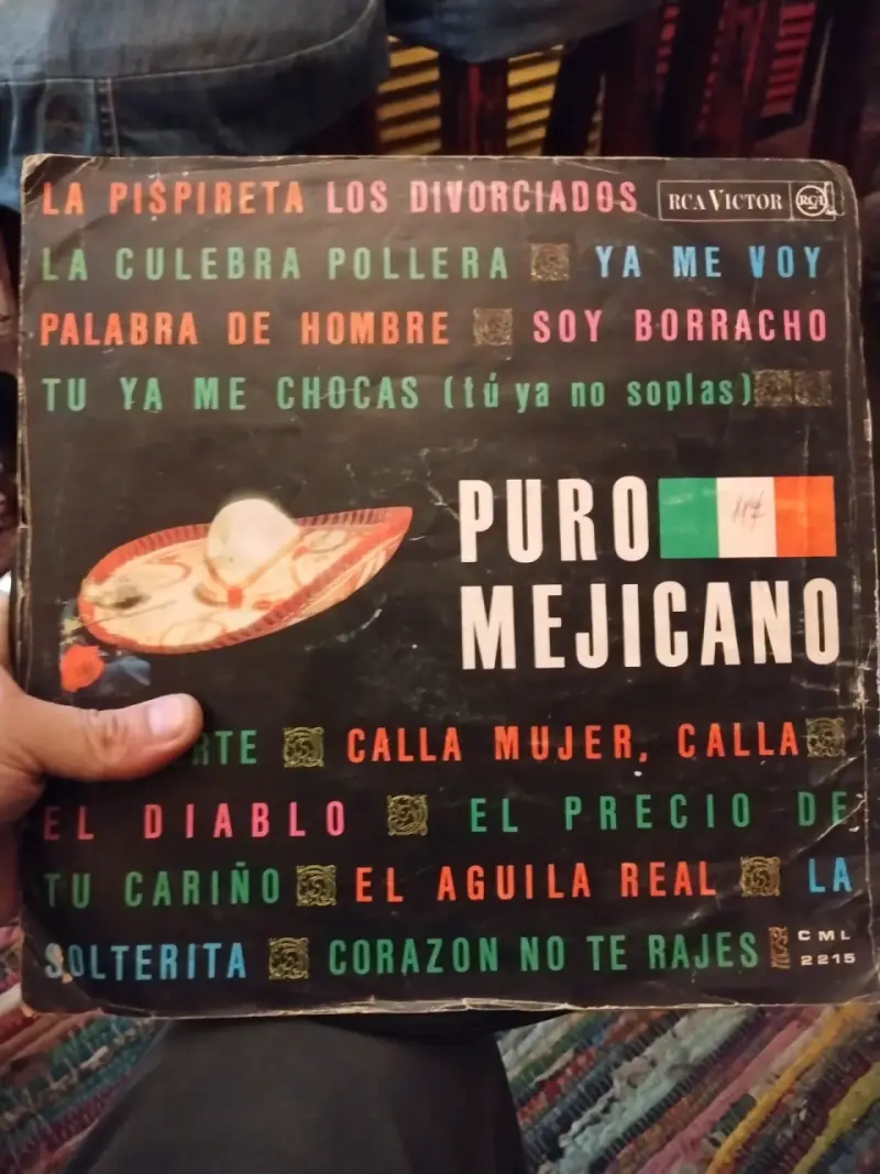 vinilo Lp Puro Mejicano +2 Antonio Aguilar - 1