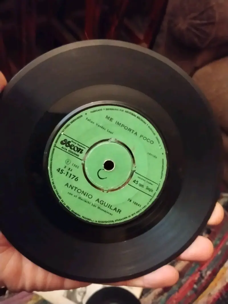 vinilo Lp Puro Mejicano +2 Antonio Aguilar - 5
