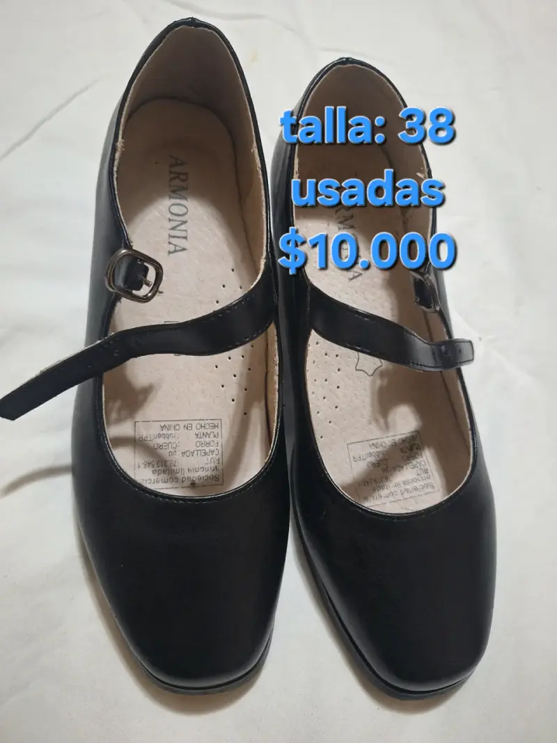 Zapatos de mujer Armonia talla 38 negros - 1
