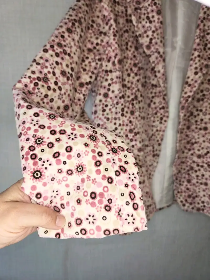 Blazer floral para mujer estilo vintage - 3