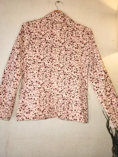 Blazer floral para mujer estilo vintage - miniatura 5