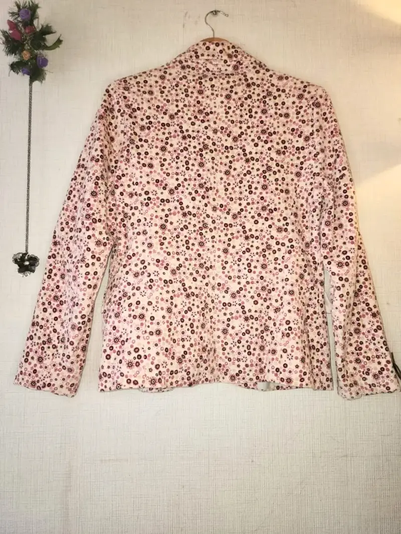 Blazer floral para mujer estilo vintage - 6