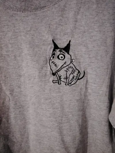 Polera Sparky Tim Burton talla M-L - miniatura 2