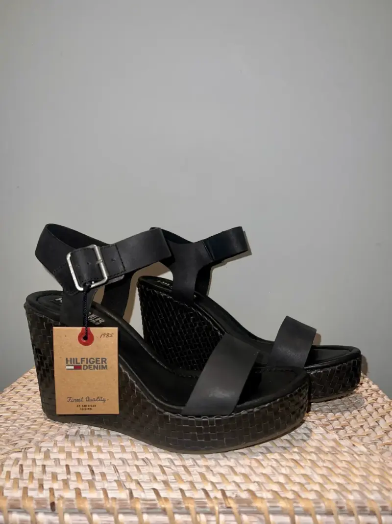 Sandalias plataforma negras - 4