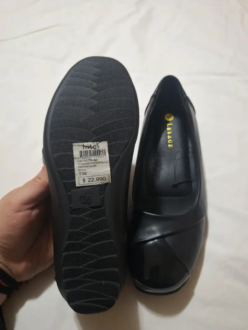 Zapatos de mujer negros talla 36 nuevos - 2