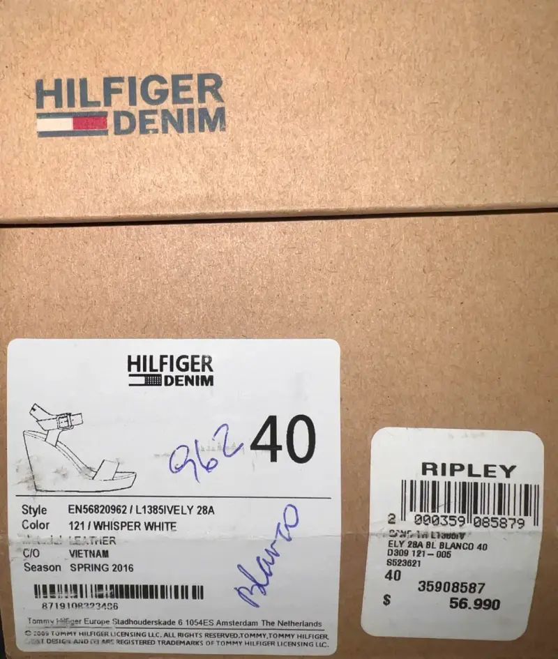 Sandalias plataforma Tommy Hilfiger blancas - 6