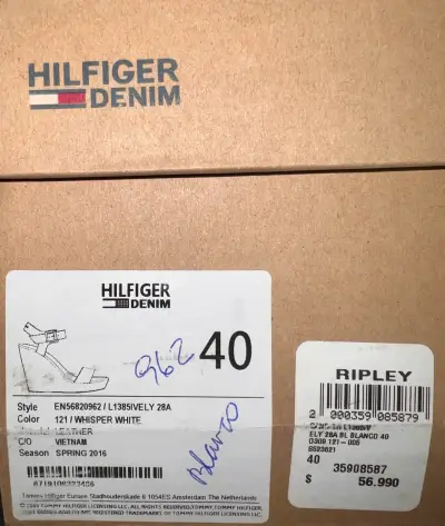Sandalias plataforma Tommy Hilfiger blancas - miniatura 6
