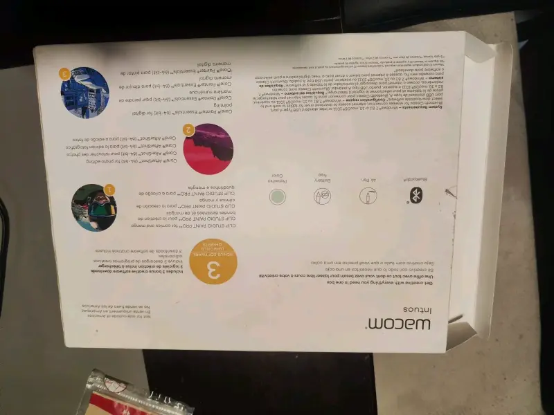 Tableta gráfica Wacom Intuos con lápiz - 3