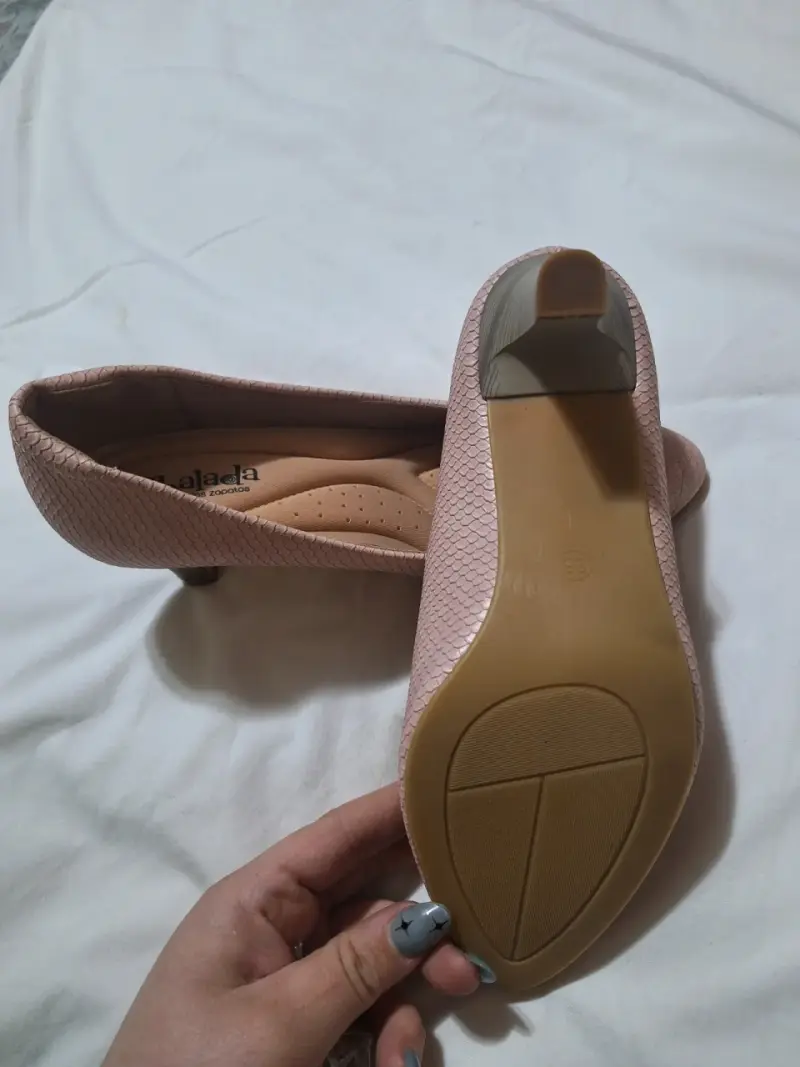 Zapatos planos rosados talla 36 marca Chalada - 4