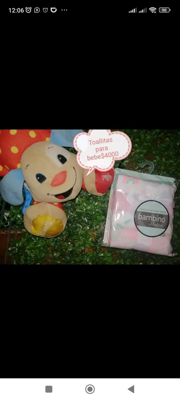 Toallitas para bebé Bambino Modern - 1