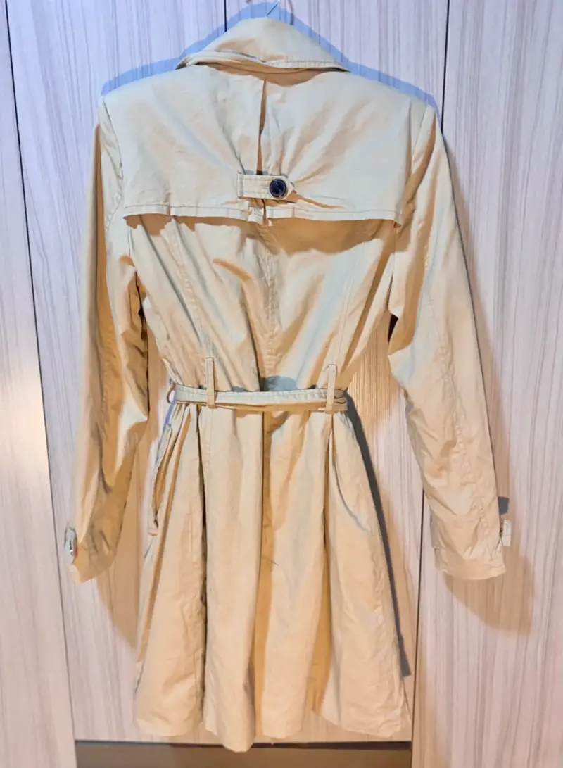 Trench coat beige Sybilla talla M - 2