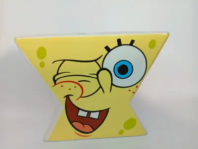 Huevera doble de cerámica Bob esponja - miniatura 1