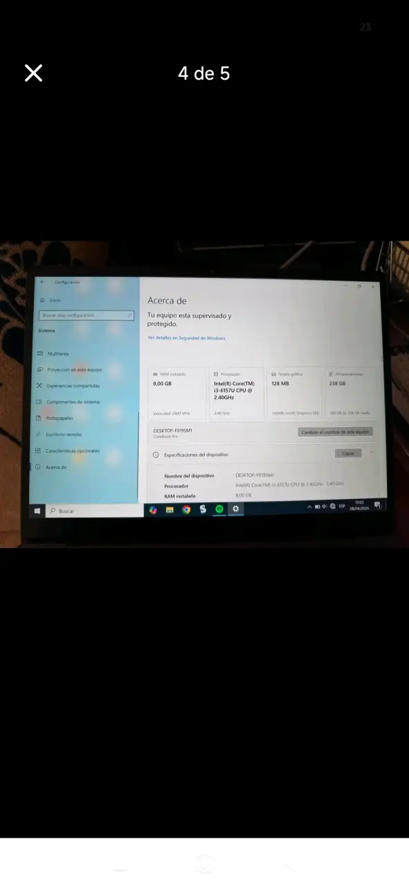 Laptop Chuwi CoreBook X CWI570 en buen estado - 2