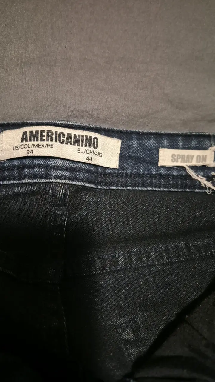 Jeans Americano Spray On Talla 34/ 44 - 3
