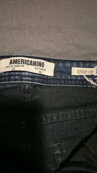 Jeans Americano Spray On Talla 34/ 44 - miniatura 3