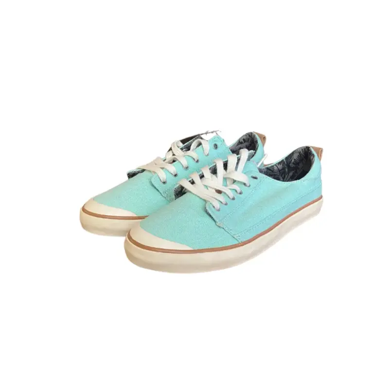 Zapatillas de lona turquesa para muner - 1