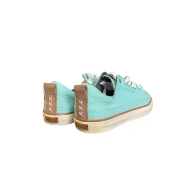 Zapatillas de lona turquesa para muner - miniatura 2