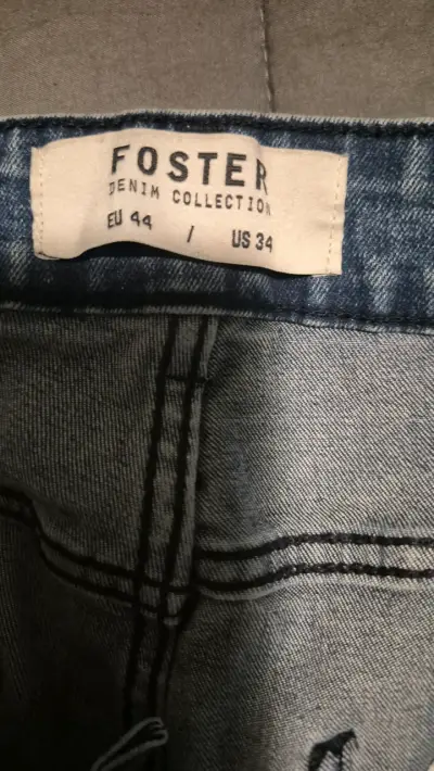 Jeans azul Foster para hombre  44 - miniatura 3