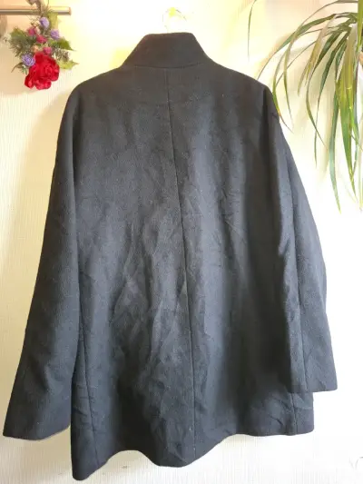 Abrigo negro elegante Jones New York para mujer - miniatura 6