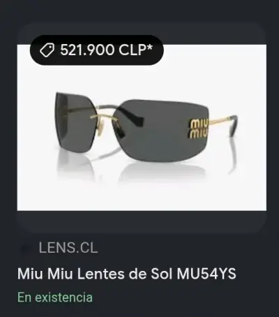 gafas Miu Miu rosa - miniatura 6