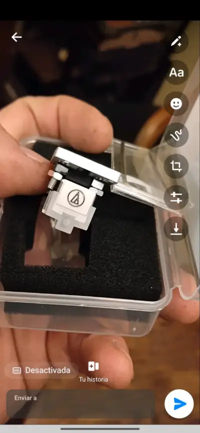 Cápsula Audio-Technica de alta calidad - miniatura 1