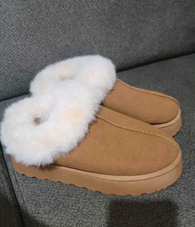 Pantuflas de invierno con forro de felpa - 2