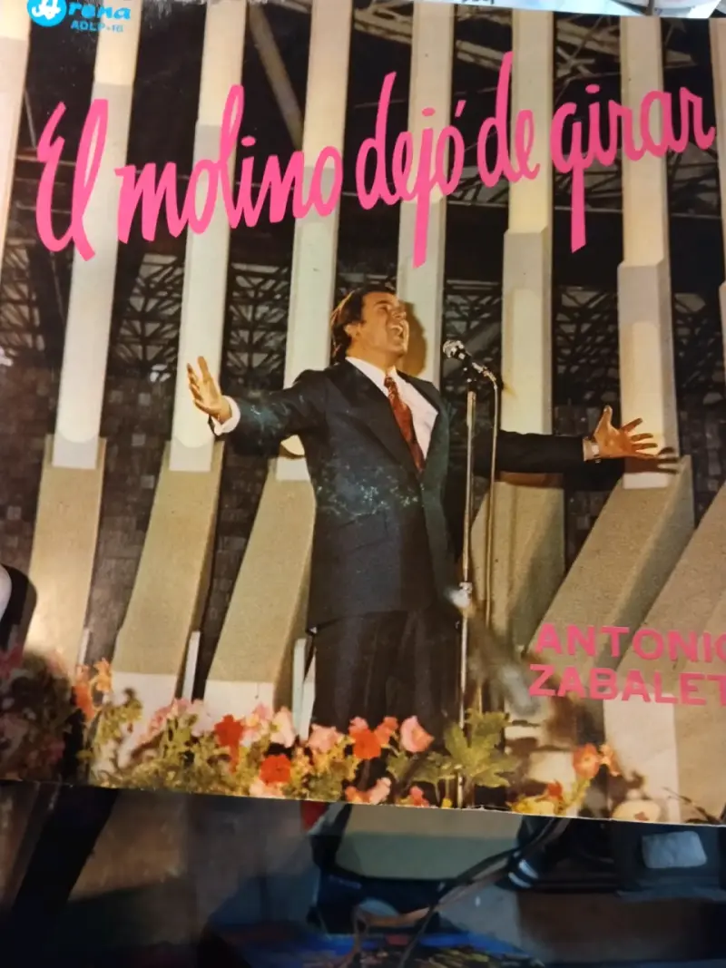 Vinilo Antonio Zabaleta El Molino Dejó De Girar