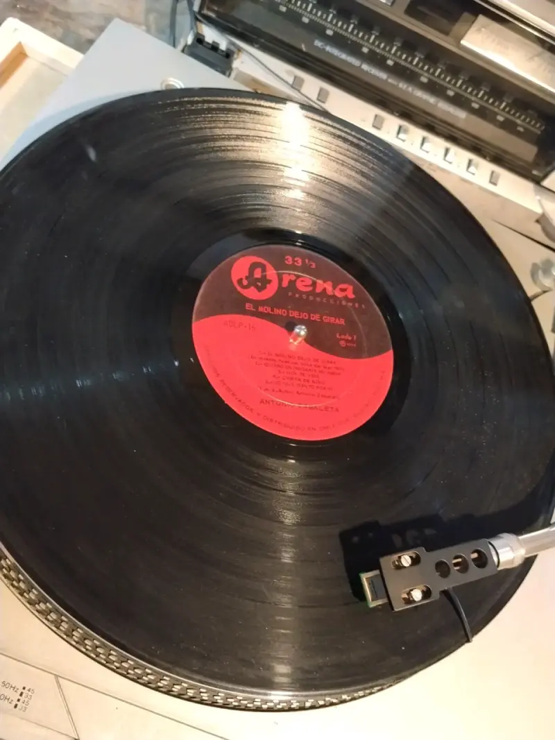 Vinilo Antonio Zabaleta El Molino Dejó De Girar - 2