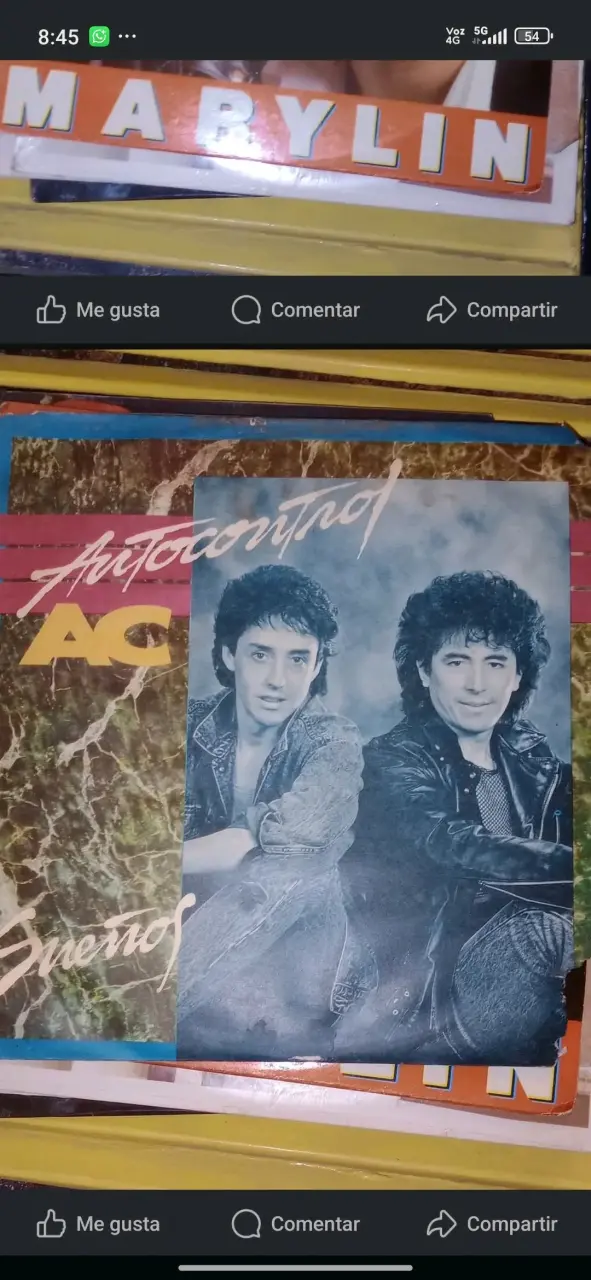 Vinilo de Braulio y Auto control Con Tod Mis Sen - 2