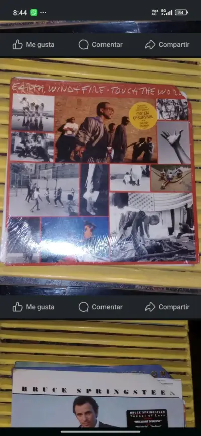 Vinilo Earth, wind.. Bob Dylan 'Down in the Groove - miniatura 2