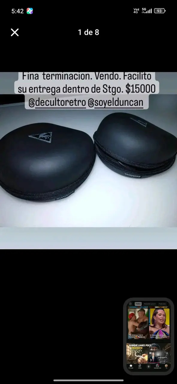 Estuche porta Discman. Le coq. Buena calidad - 3