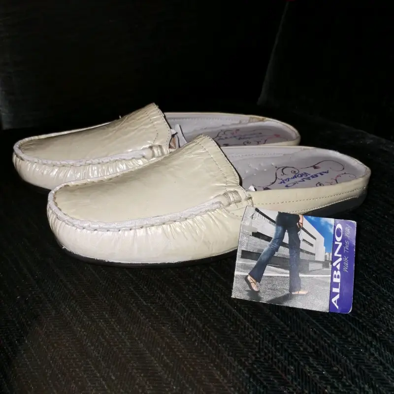 Mocasines de cuero Albano, Nuevos 36. - 1