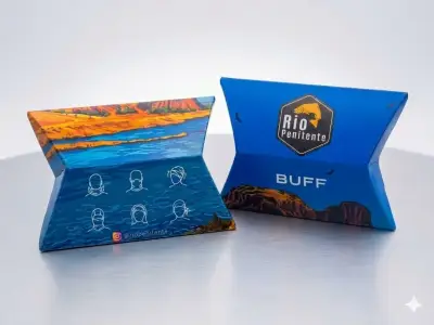 Buff multifuncional Rio Penitente con diseño variado - miniatura 1