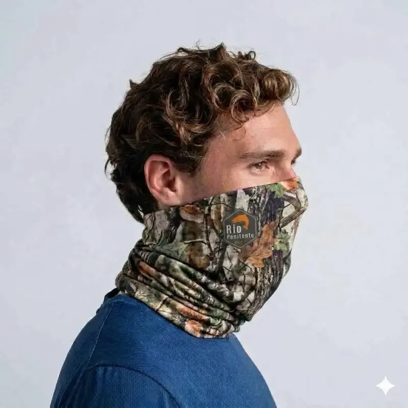 Buff multifuncional Rio Penitente con diseño variado - 4