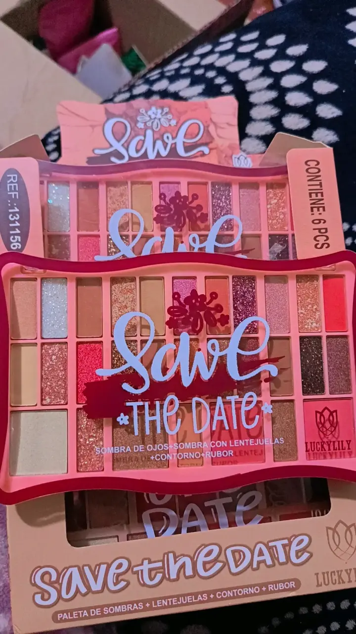 Paleta de Sombra Lucky Lily Save The Date y mucho+ - 5