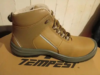 Botas de seguridad Tempest color marrón - miniatura 1