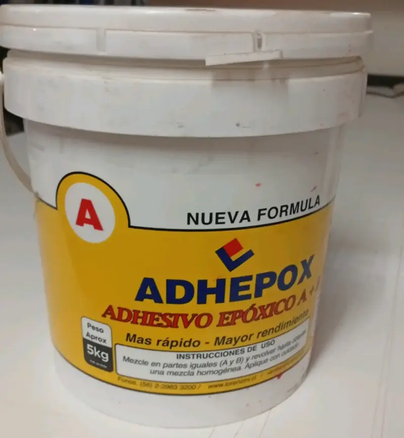 Adhesivo epóxico Adhepox 5kg nueva fórmula - 1
