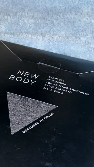 Body seamless microfibra con broches ajustables - miniatura 1