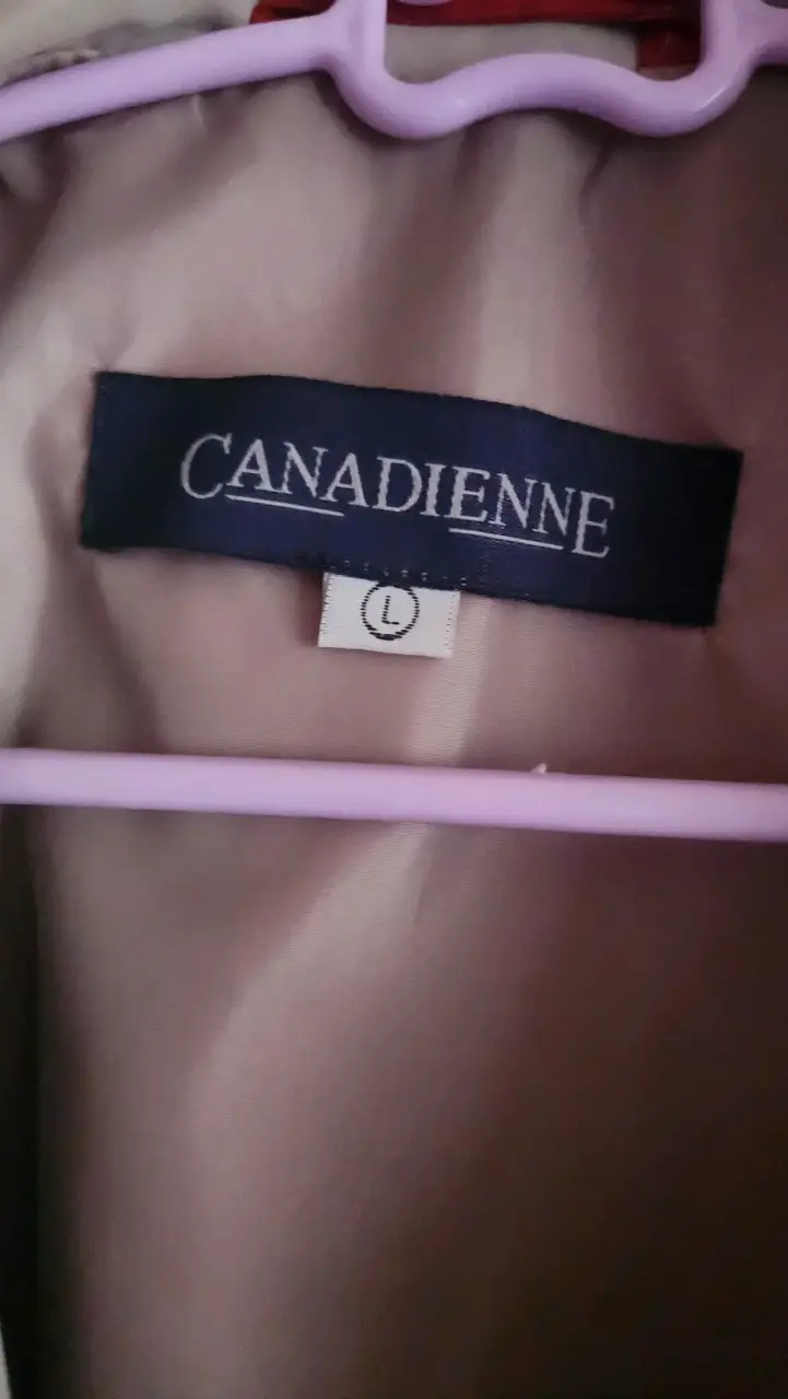 Chaqueta Roja Canadienne para Mujer Talla L - 3