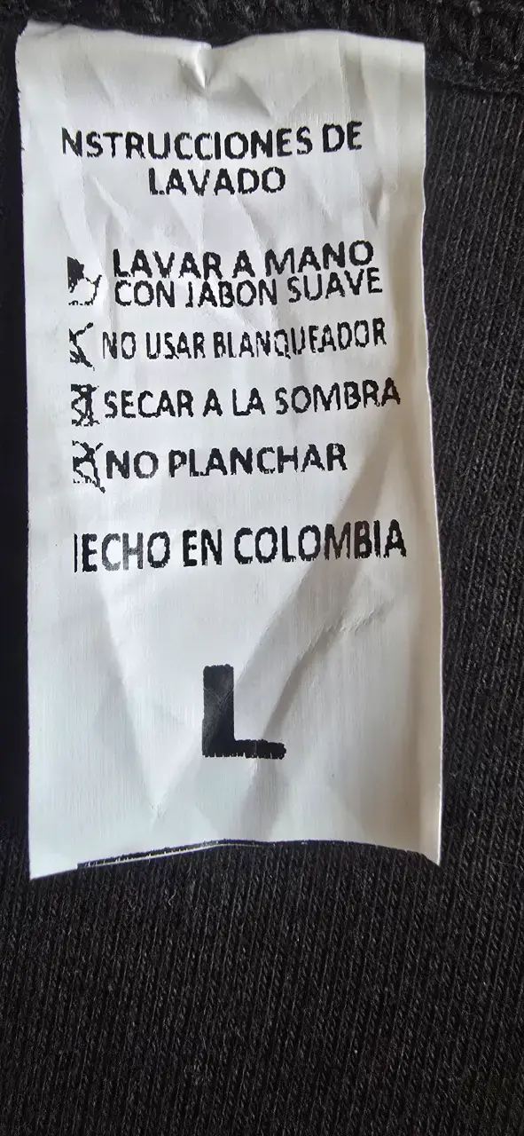 Faja reductora negra talla L colombiana - 3