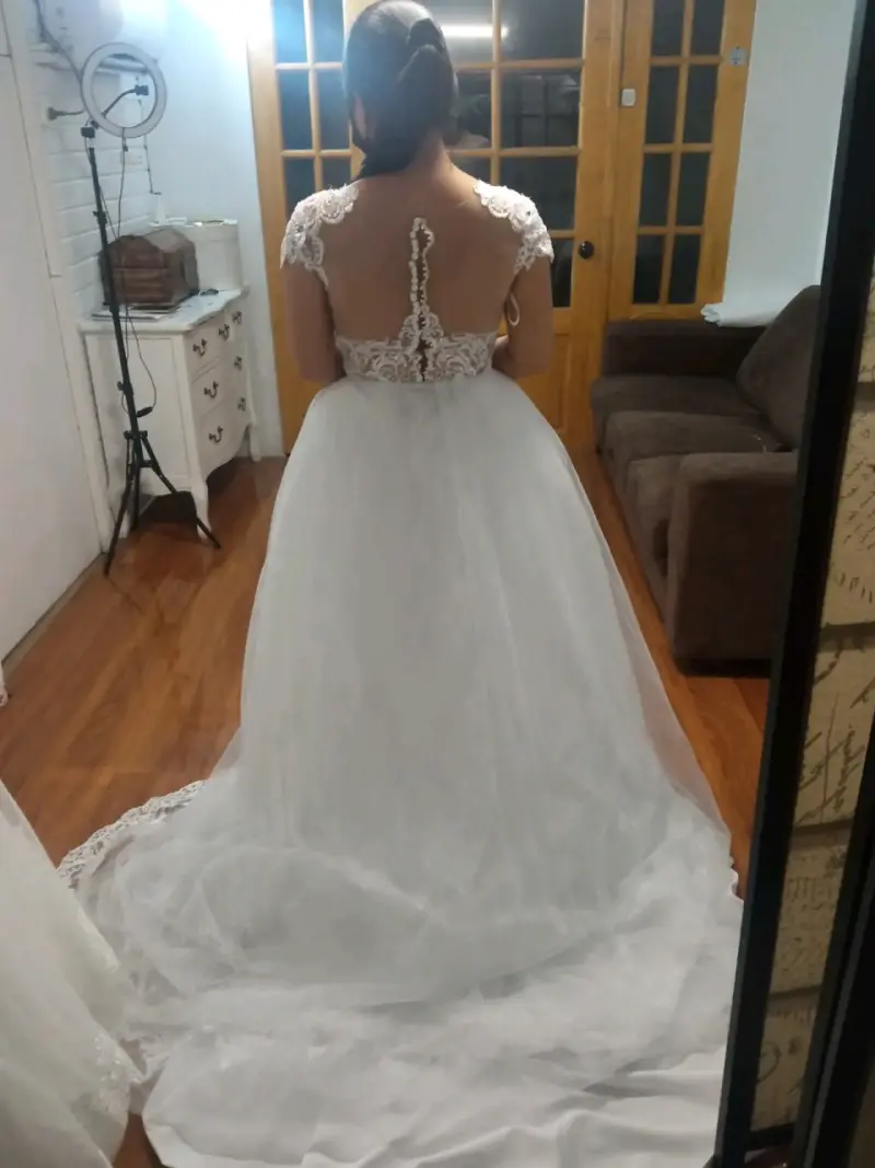 Vestido de novia 2 modelos en uno princesa y siren - 5