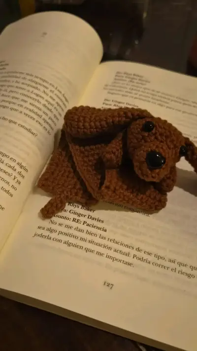 Marca páginas  con diseño de perro - miniatura 2