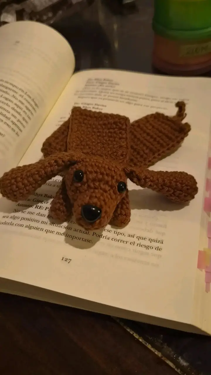 Marca páginas con diseño de perro - 3