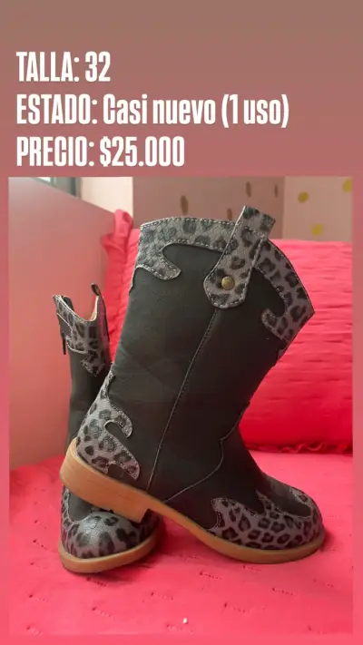 Botas vaqueras | Colloky | Talla 32 - miniatura 1