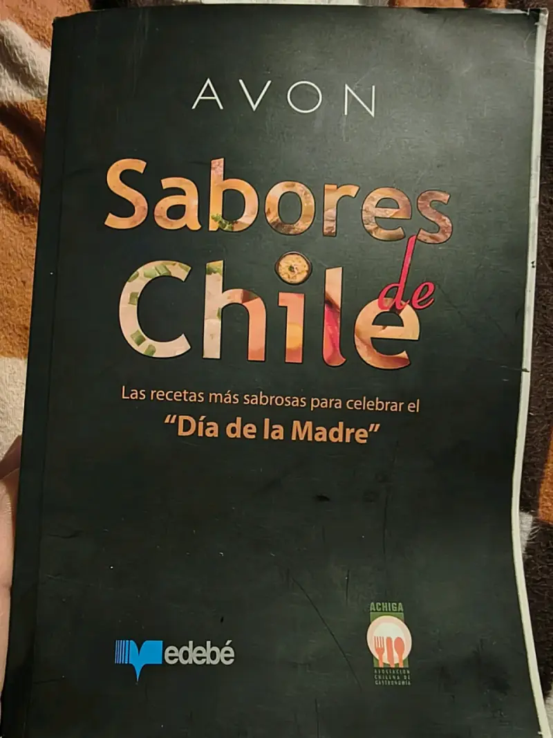 Libro de recetas Sabores de Chile de Avon - 1