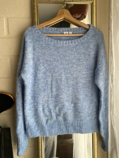 Suéter de lana azul GAP para mujer - miniatura 1
