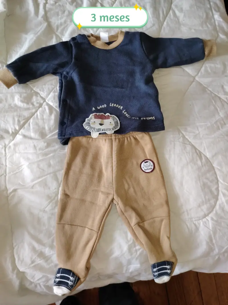 Conjunto de ropa para bebé 3 meses - 3