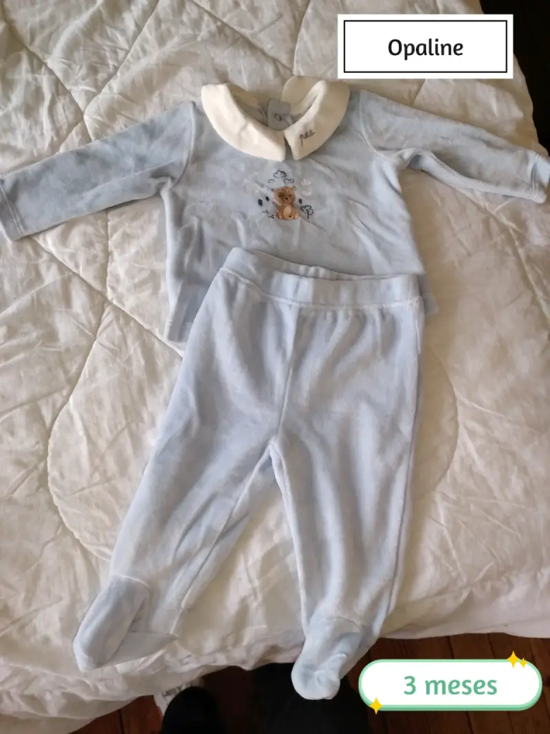 Conjunto de ropa para bebé 3 meses - 4