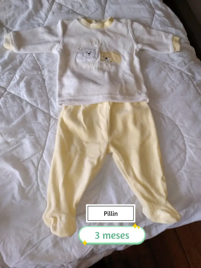 Conjunto de ropa para bebé 3 meses - 6